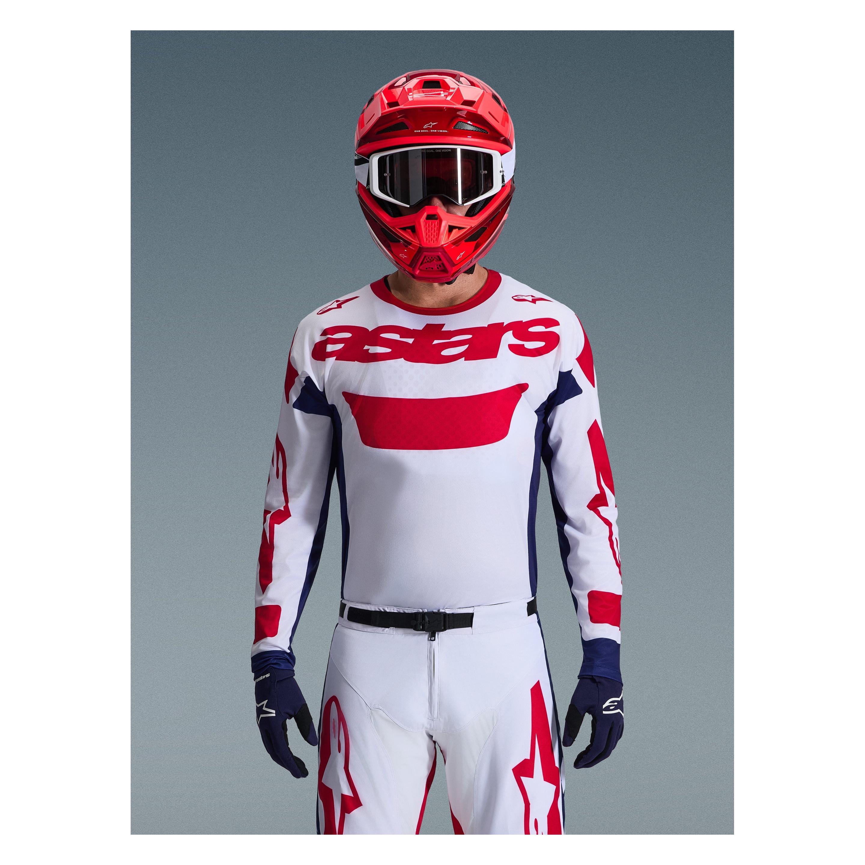 Alpinestars Jersey Racer Riway White (XL) (53890614)