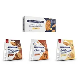 JULES DESTROOPER Feinstes Gebäck Butterwaffeln Vorrat exklusiv bei QVC Inhalt 678g