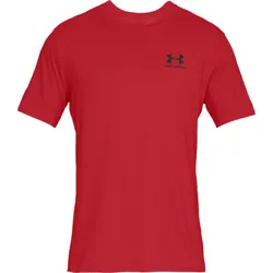 UNDER ARMOUR Sportstyle Left Chest Trainingsshirt Herren red XXL