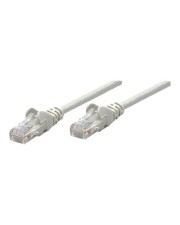 Intellinet Patch-Kabel RJ-45 M bis M 2 m UTP CAT 5e gepresst glatt Grau (318976)