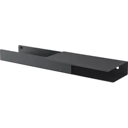 Folded Wandregal 62 x 5,4 cm schwarz
