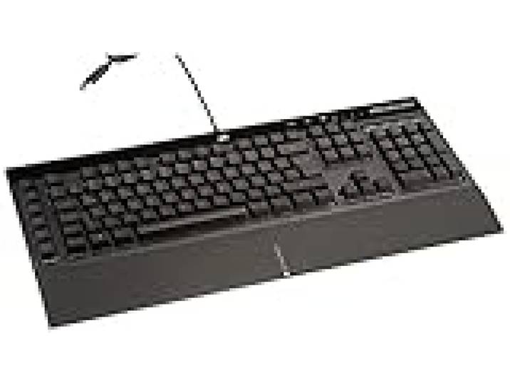 Corsair K55 RGB PRO clavier USB QWERTZ Allemand Noir