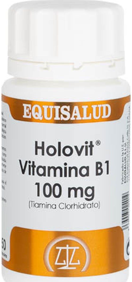 Equisalud Holovit Vitamina B1 100 mg 50 caps