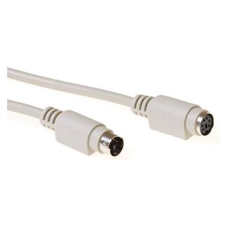 ACT AK3230 1.8m 6-p Mini-DIN 6-p Mini-DIN Elfenbein PS/2-Kabel (1.80 m) (AK3230)