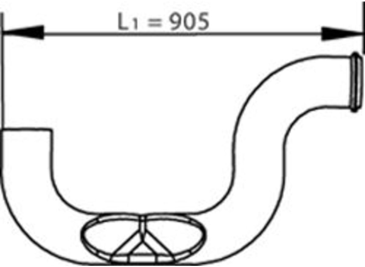 Abgasrohr DINEX 81719