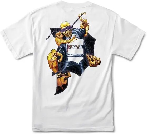 T-Shirt Primitive Megadeth Dirty P Chains (M - White)