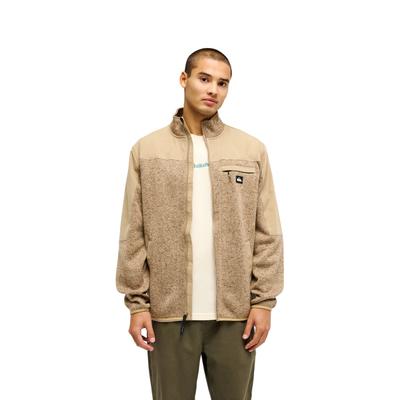Sweatshirt QUIKSILVER "Keller Outdoor", Herren, Gr. S, kelp heather, Obermaterial: 100% Polyester., Sweatshirts Sweatshirt