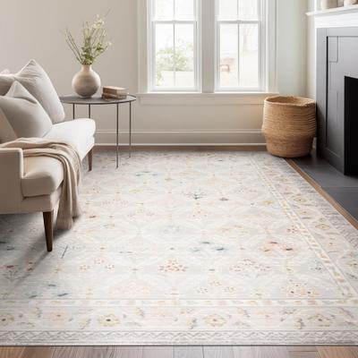 Alise Rugs Crosswood Camilla Traditional Floral Indoor Polyester Area Rug