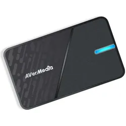 AVerMedia Video Capture Box, Live Gamer Mini+ (GC311G2) (Mac, PC, PS5, Switch, Xbox Series X), Game Recorder, Schwarz
