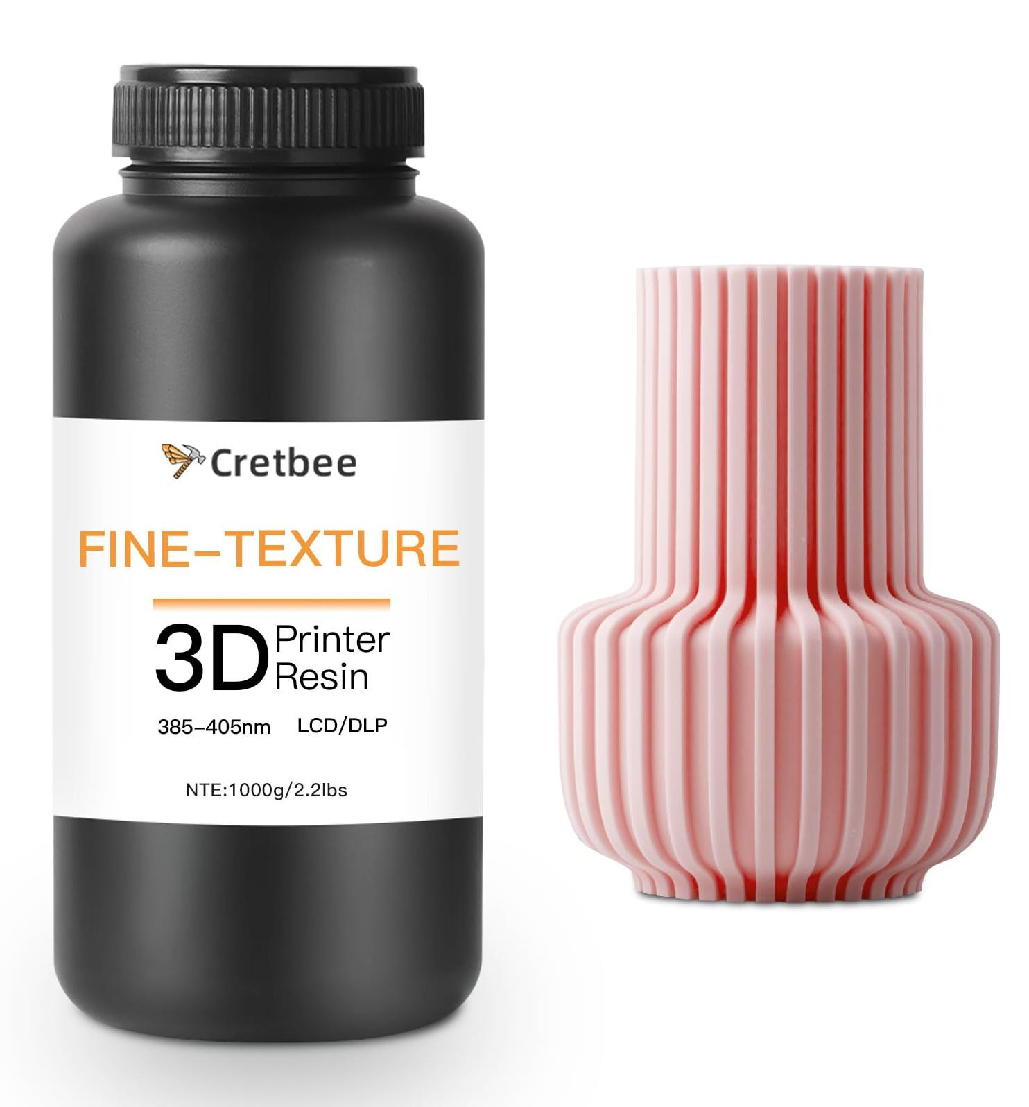 Dripio 3D-print hars, mat, zonsondergangroze, 500 gram