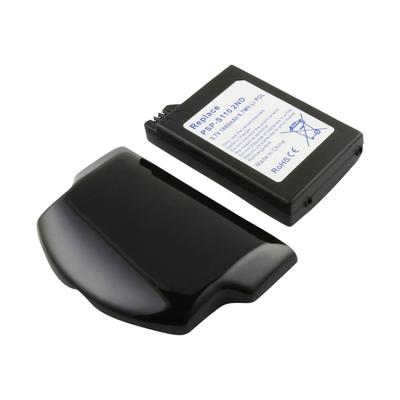 AccuCell Akku passend für Sony PSP-S110, Li-Polymer, 3,7V, 1800mAh, 6,7Wh, 2nd Generation, mit extra hoher Leistung, mit Gehäuseabdeckung