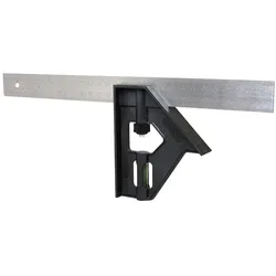 STANLEY Kombinationswinkel Metallgriff 300mm - 2-46-222