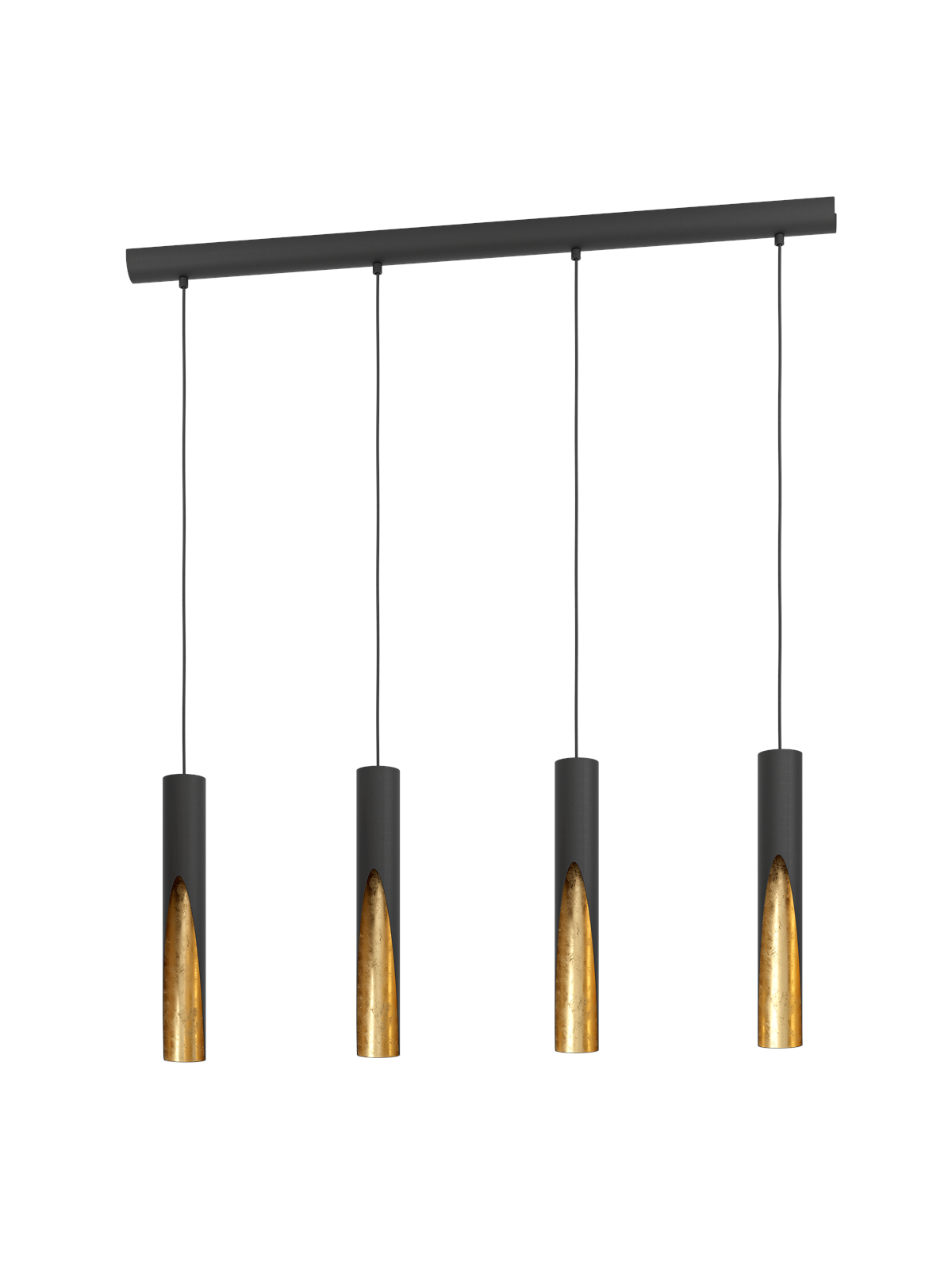 EGLO Barbotto schwarz, gold