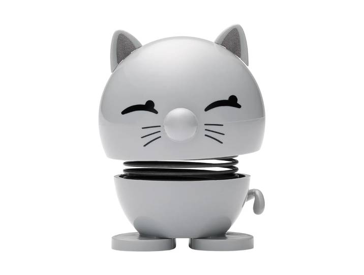 Hoptimist Figurine Hoptimist Cat 7,3 cm Light grey