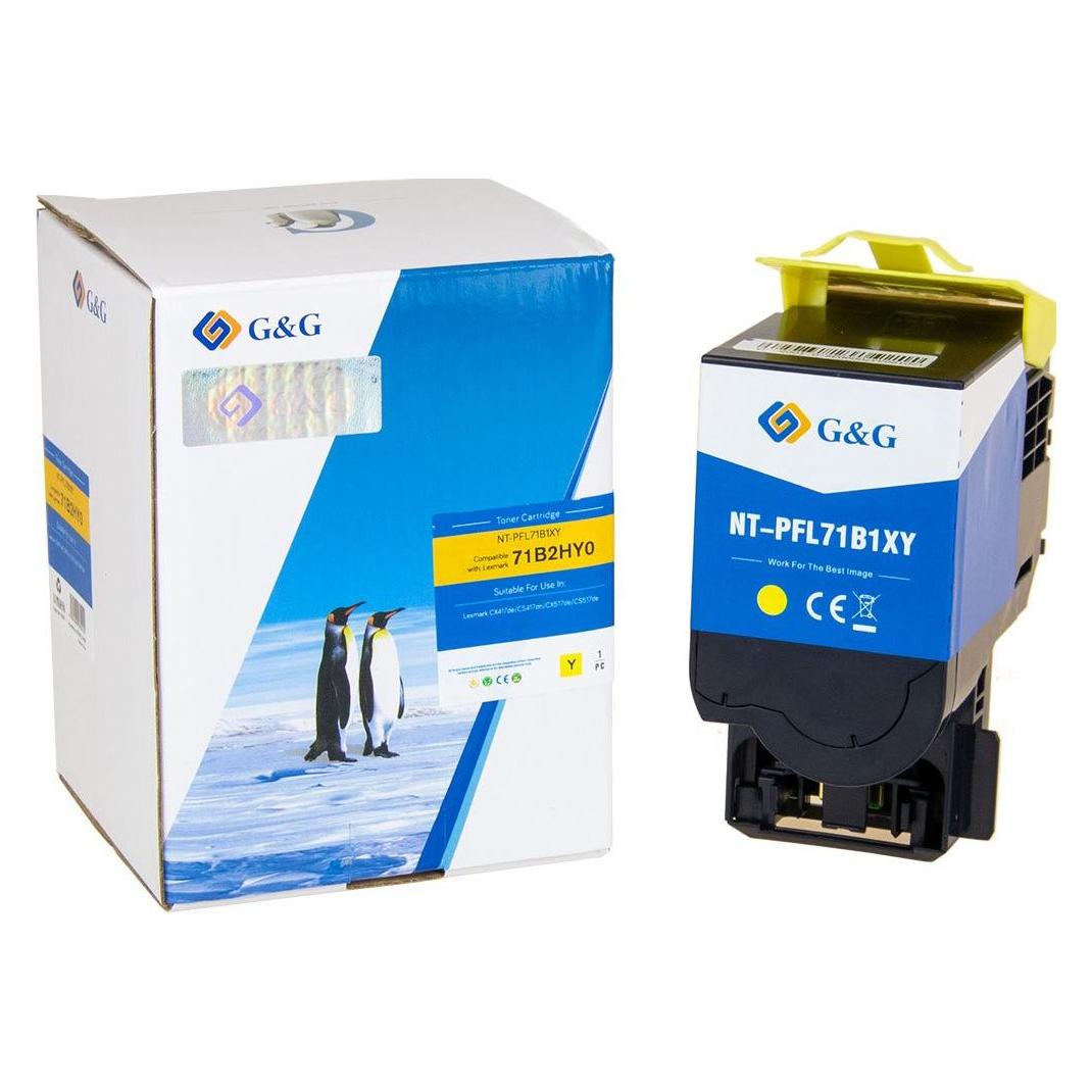 G&G XL-Toner kompatibel mit Lexmark 71B2HY0 (Y) (17058)