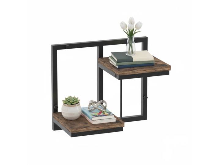 Relaxdays Wandregal Industrial-Design