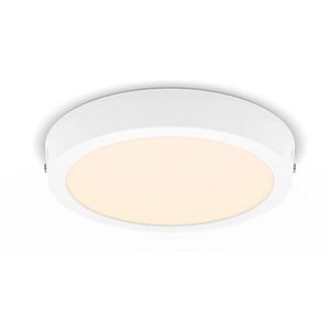 Philips Deckenleuchte Magneos Slim Surface, weiß, LED, Ø 21 cm, 12 Watt / 1200 Lumen, warmweiß
