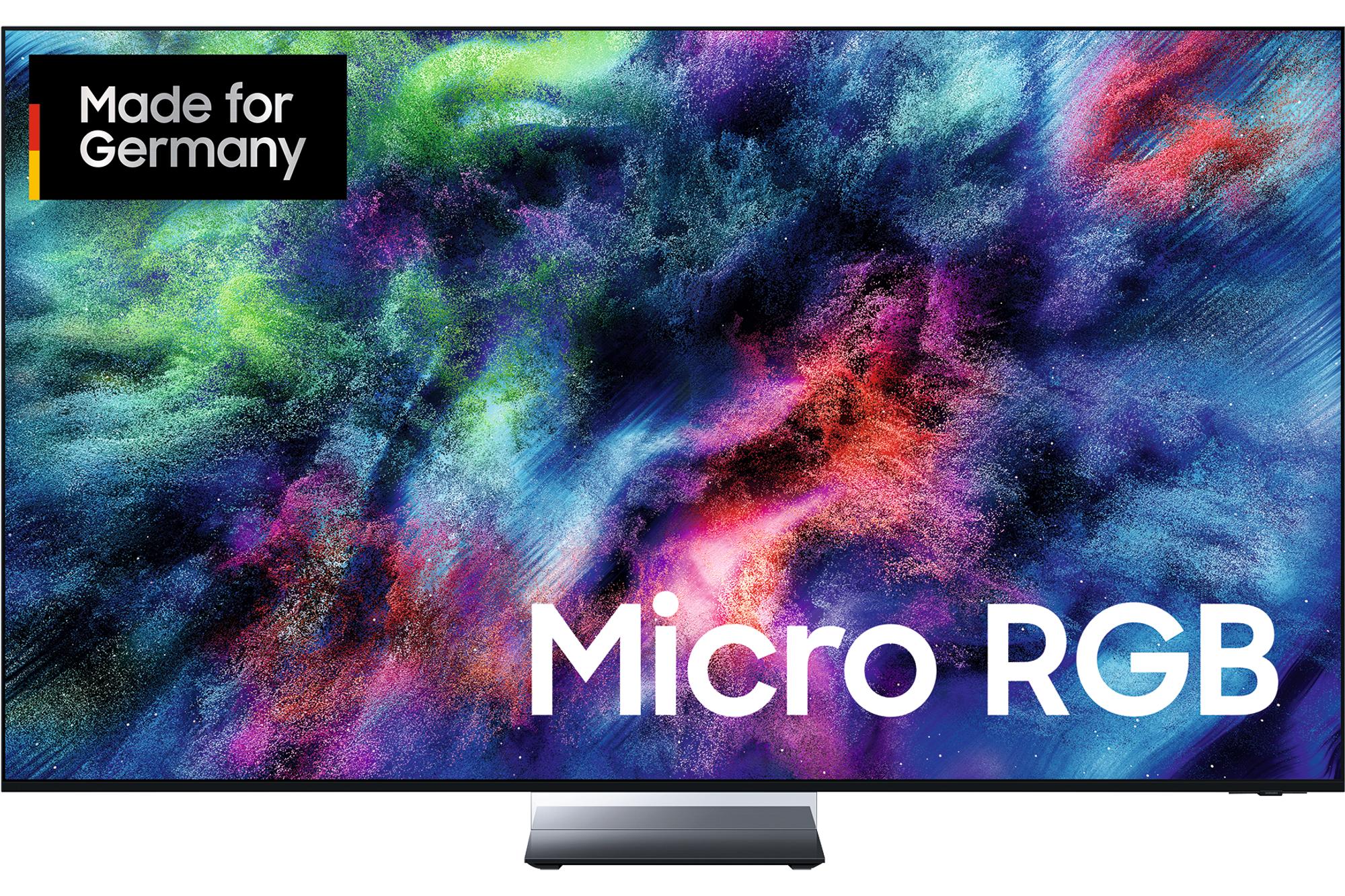 Samsung 75" Micro RGB R95H 4K Vision AI Smart TV (2026), 165,1 cm (65"), 3840 x 2160 Pixel, Micro RGB, Smart-TV, WLAN, Schwarz