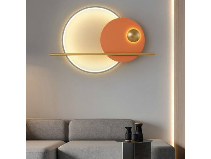 Lampe murale LED créative nordique pour chambre à coucher, chevet, bureau, salon, canapé, éclairage d'ambiance, décoration intérieure, éclairage artistique