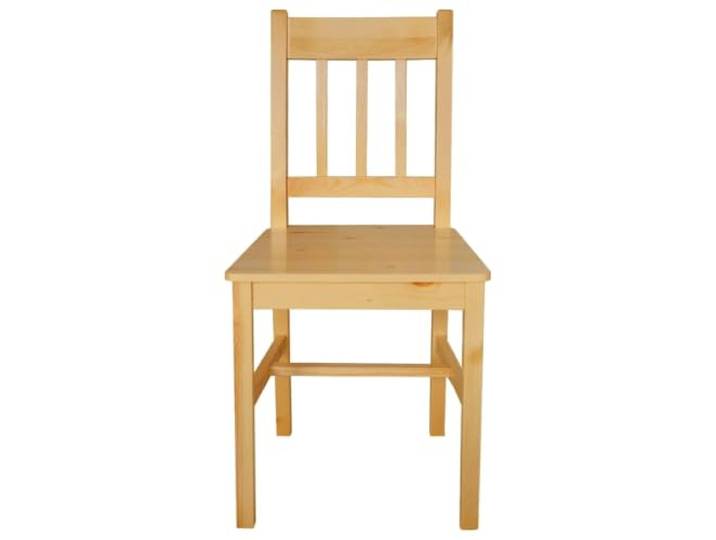 NKOPPFG Esszimmerstühle 6 STK. Kiefernholz Massives Kiefernholz, glatte Lackierung, ergonomisches Design, max. 110 kg pro Sitzplatz, Esszimmer, Küche