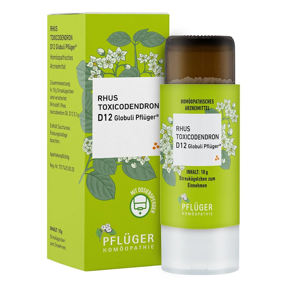 Homöopathisches Laboratorium Alexander Pflüger Gmb Rhus Toxicodendron D12 Globuli Pflüger 20289066