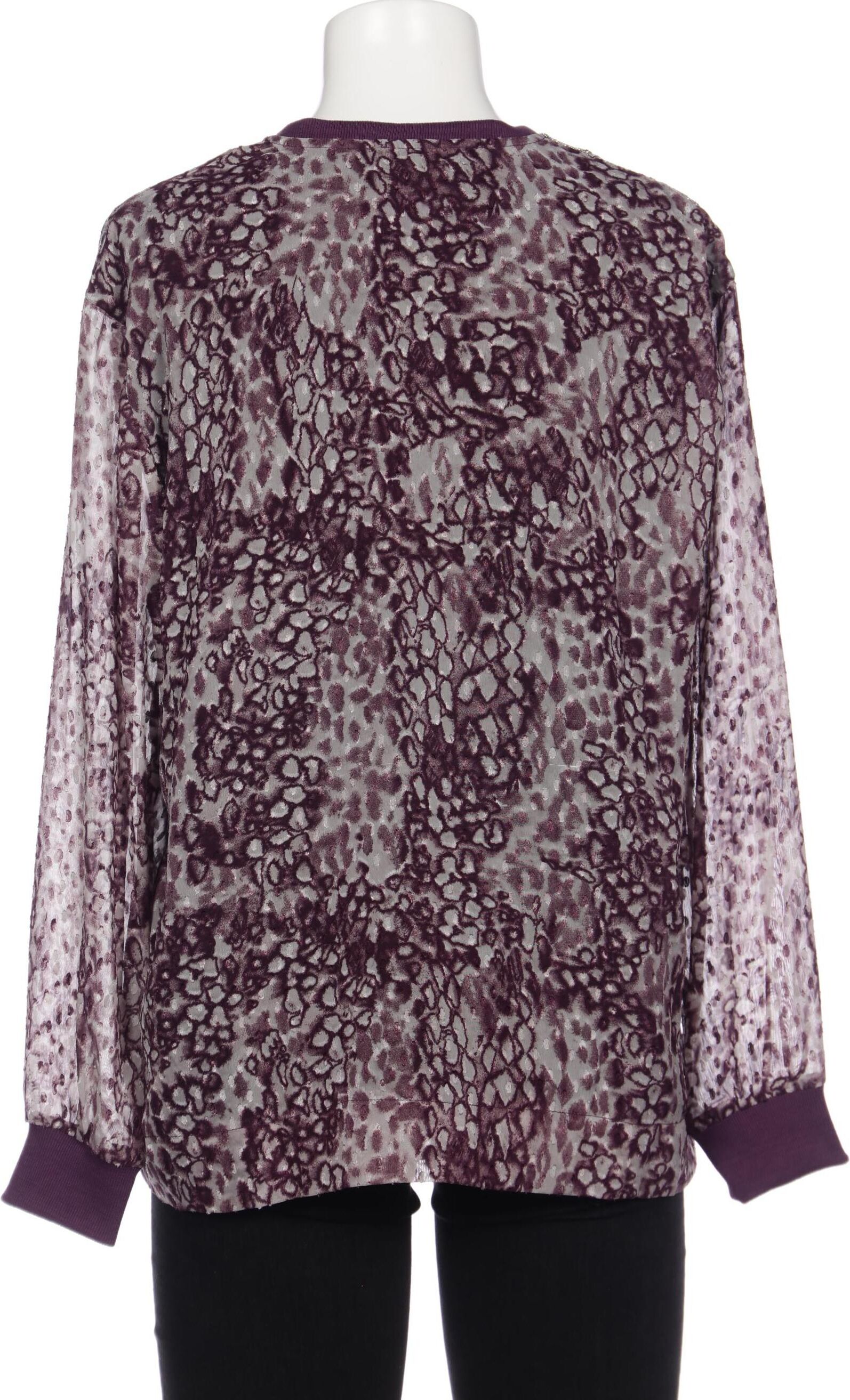 Religion Damen Bluse, Lila, Gr. EU 40, Synthetik / Viskose / Baumwolle - Second Hand