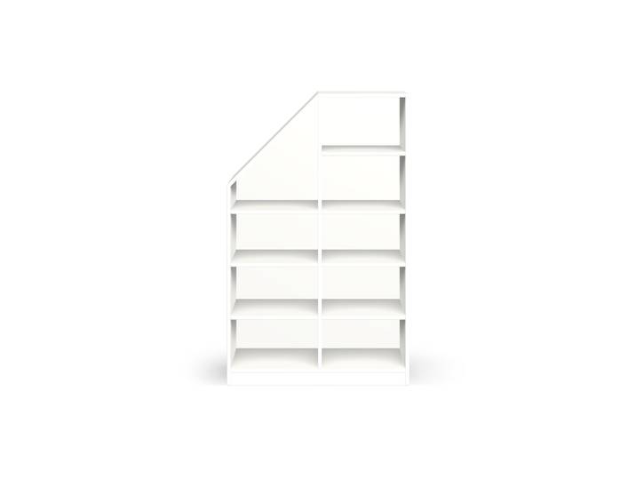 Dachschrägenmöbel Premium Dekore Alpin­weiß