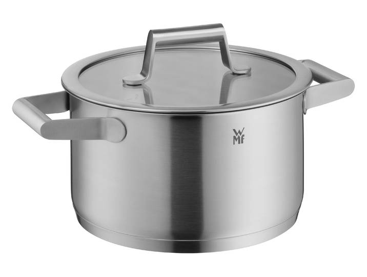 Kochtopf WMF Comfort Line 20 cm , silber (silberfarben), Ø:20cm, Töpfe, Kochtopf