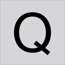RZB Buchstabe "Q" 99222.013.Q
