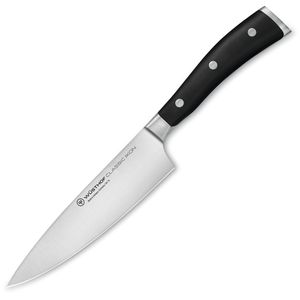 Wüsthof Kochmesser Classic Ikon 1040330116, Kunststoffgriff, Edelstahl (X50CrMoV15), Klingenlänge 16 cm