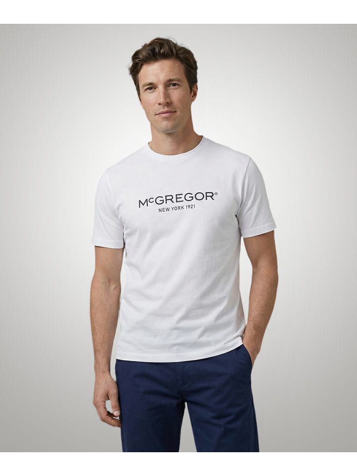 McGregor Shirt in Weiß - 3XL