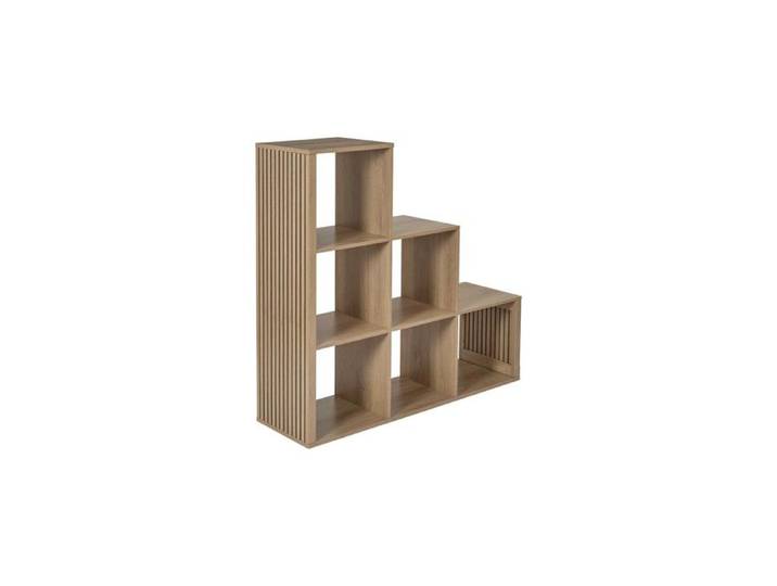 Étagère Escalier 6 Cases  Klaus  102cm Marron