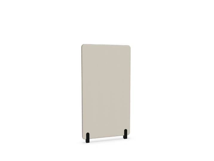 Trennwand Mdd Sonic 80x145 cm, Distanzfüsse, Beige/Schwarz, Neu