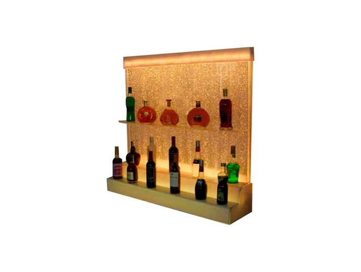 JVmoebel Barschrank LED-Wasserwand mit Beleuchtung für die Bar Made in Europa
