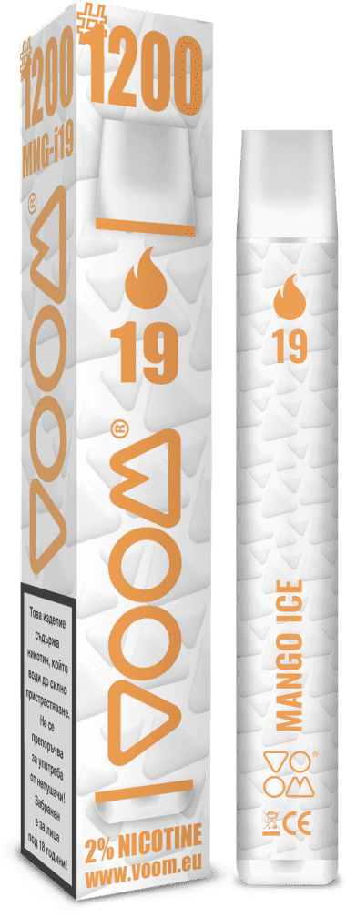 VOOM #1200 19 Mango Ice - 2% nicotine