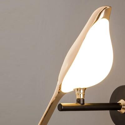 Friendly Fresh Finds Nordic Golden Bird LED Wall Sconce Modern Bird Wall Light Decorative Nordic Wall Lamp 1 Bird