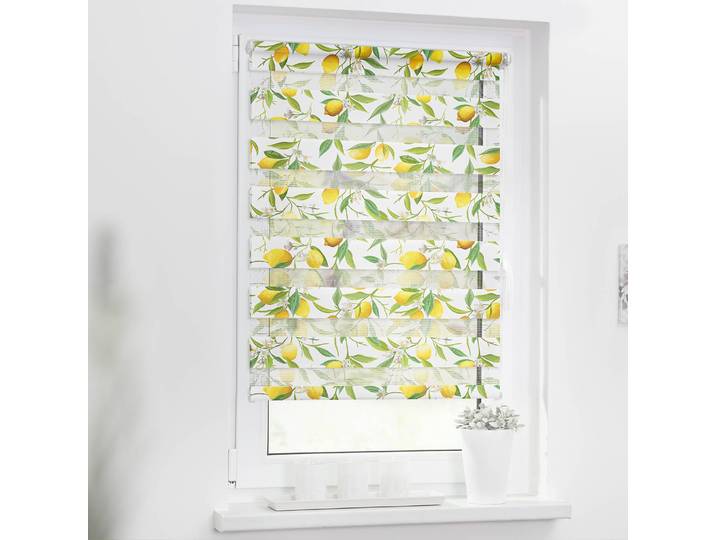 Klemmfix Duo Rollo Limone 100 x 150cm Gelb