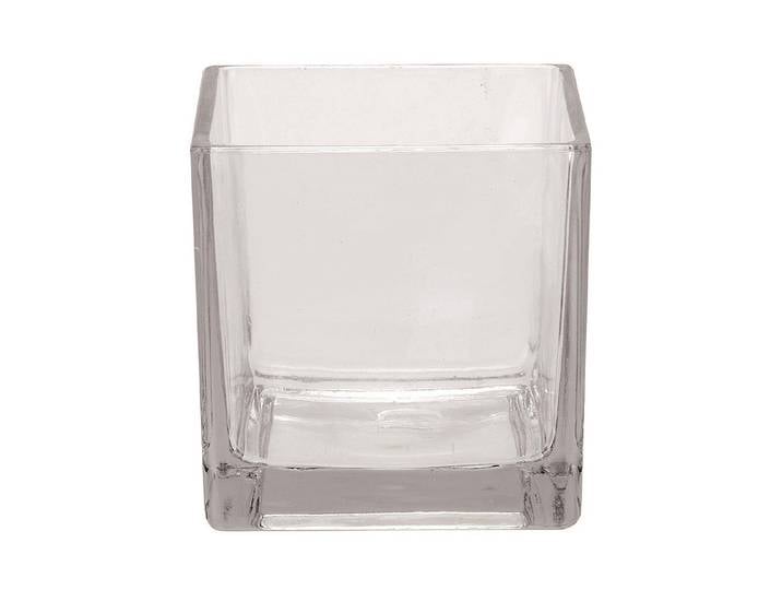 Glorex Windlicht Glas 12 × 12 × 12 cm