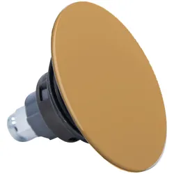 BetteMono Ablaufdeckel emailliert, Ø 73mm, Y104-040, Farbe: Curry