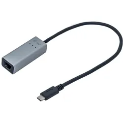 i-tec USB-C Ethernet Adapter (USB-C 3.1 Gen 1, RJ45 2.5 Gigabit Ethernet (1x)), Netzwerk Adapter, Schwarz