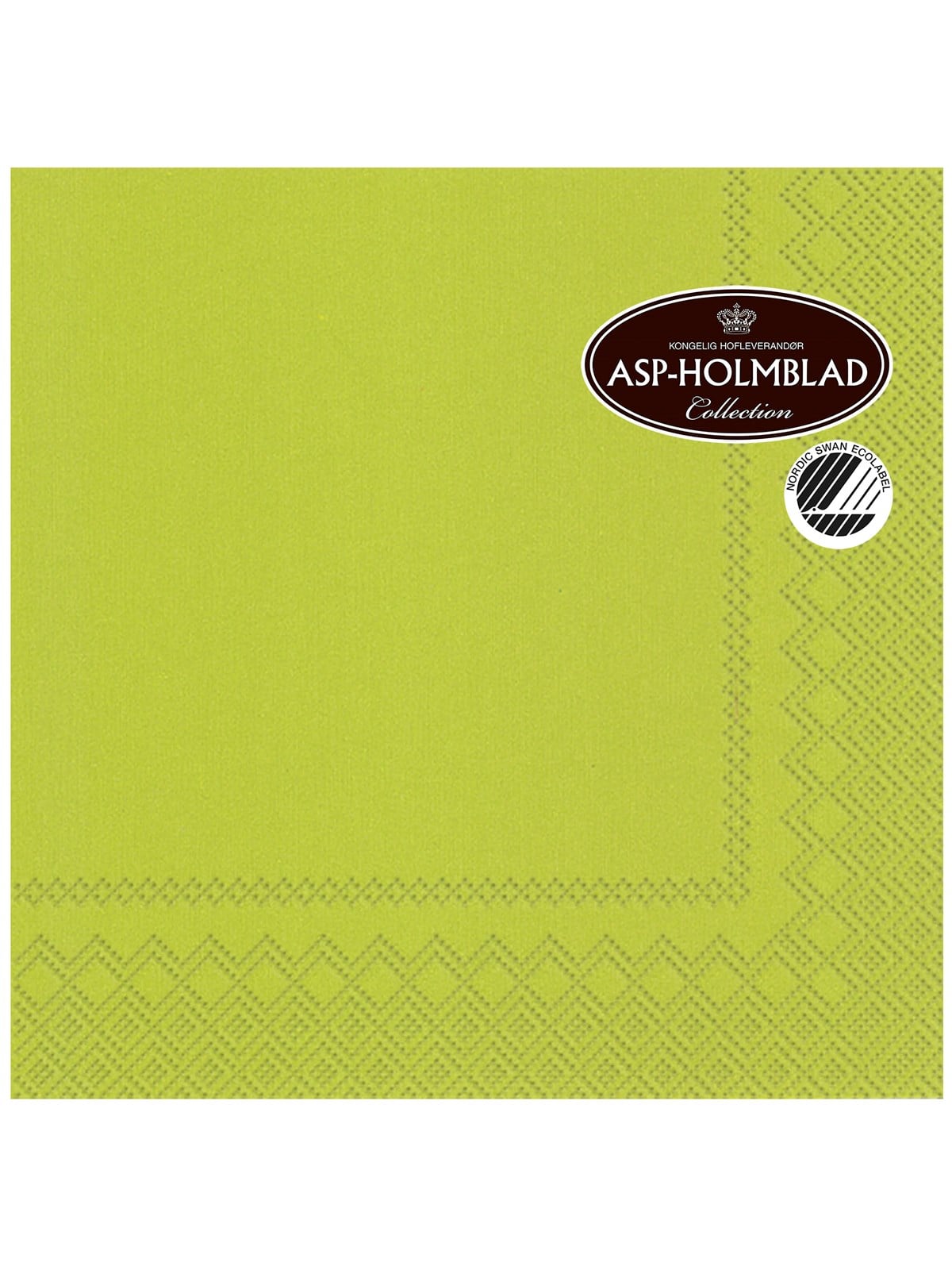 Asp-Holmblad Servietten "KIWI"