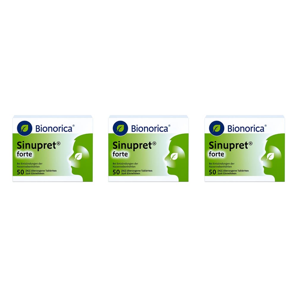Bionorica SE Sinupret forte überzogene Tabletten 08106339