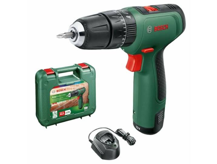 Bosch Perceuse-visseuse à percussion sans fil EasyImpact 1200 (1 batterie\, système 12 V\, en coffret de transport)
