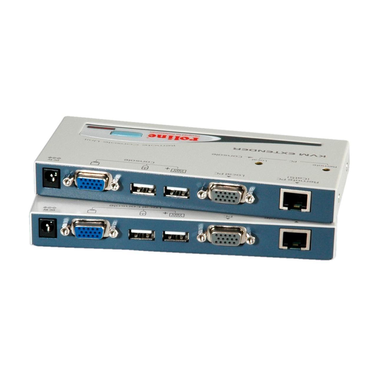 Roline Smart KVM Verlängerung über RJ-45, VGA, USB (14.01.3249)