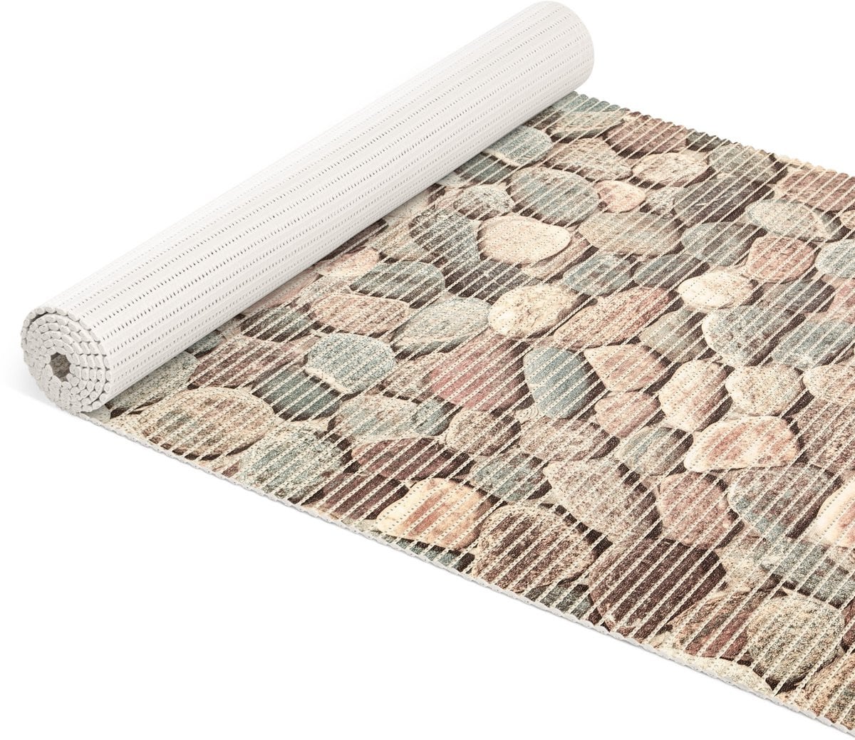 ANRO Badmat Meerkleurig 65x140 cm - Antislip en Sneldrogend
