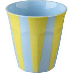 Koziol Campingbecher Nora Cup S 150 ml Stripes sweet blue