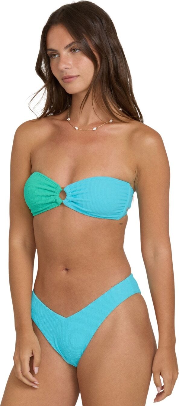 Bandeau-Bikini-Top BILLABONG "Sunrays Rio Bandeau", Damen, Gr. XL, bunt (ocean spray), Obermaterial: 83% Nylon, 17% Elasthan., Bikini-Oberteile Bandeau-Bikini-Top ocean spray XL