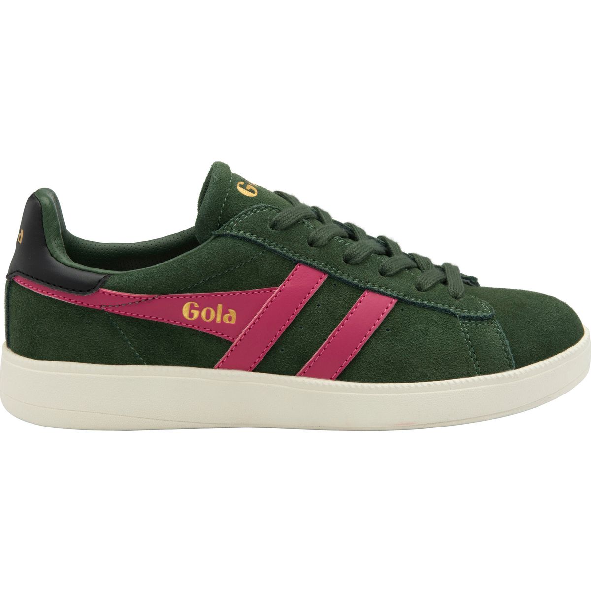 Gola Aztec Sneaker Women evergreen/hot fuchsia/black (NK) 4 CLB786-NK-4-evergreenhotfuchsiablack