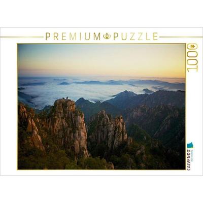 CALVENDO Puzzle Huang Shan | 1000 Teile Lege-Größe 64x48cm Foto-Puzzle für glückliche Stunden, Game von , Calvendo Puzzle
