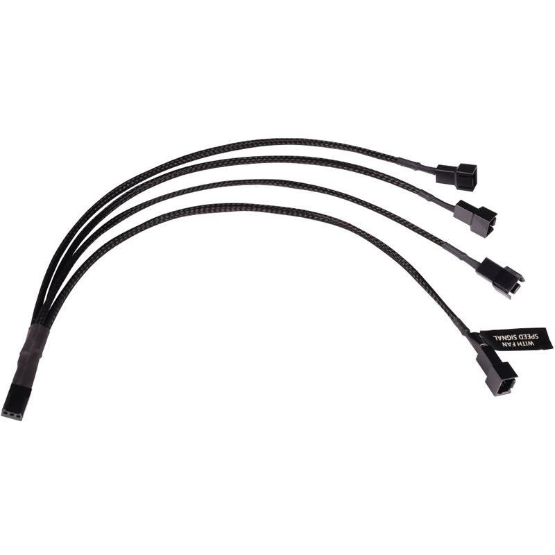 Alphacool Y-Splitter 3-Pin auf 4x 3-Pin 30cm